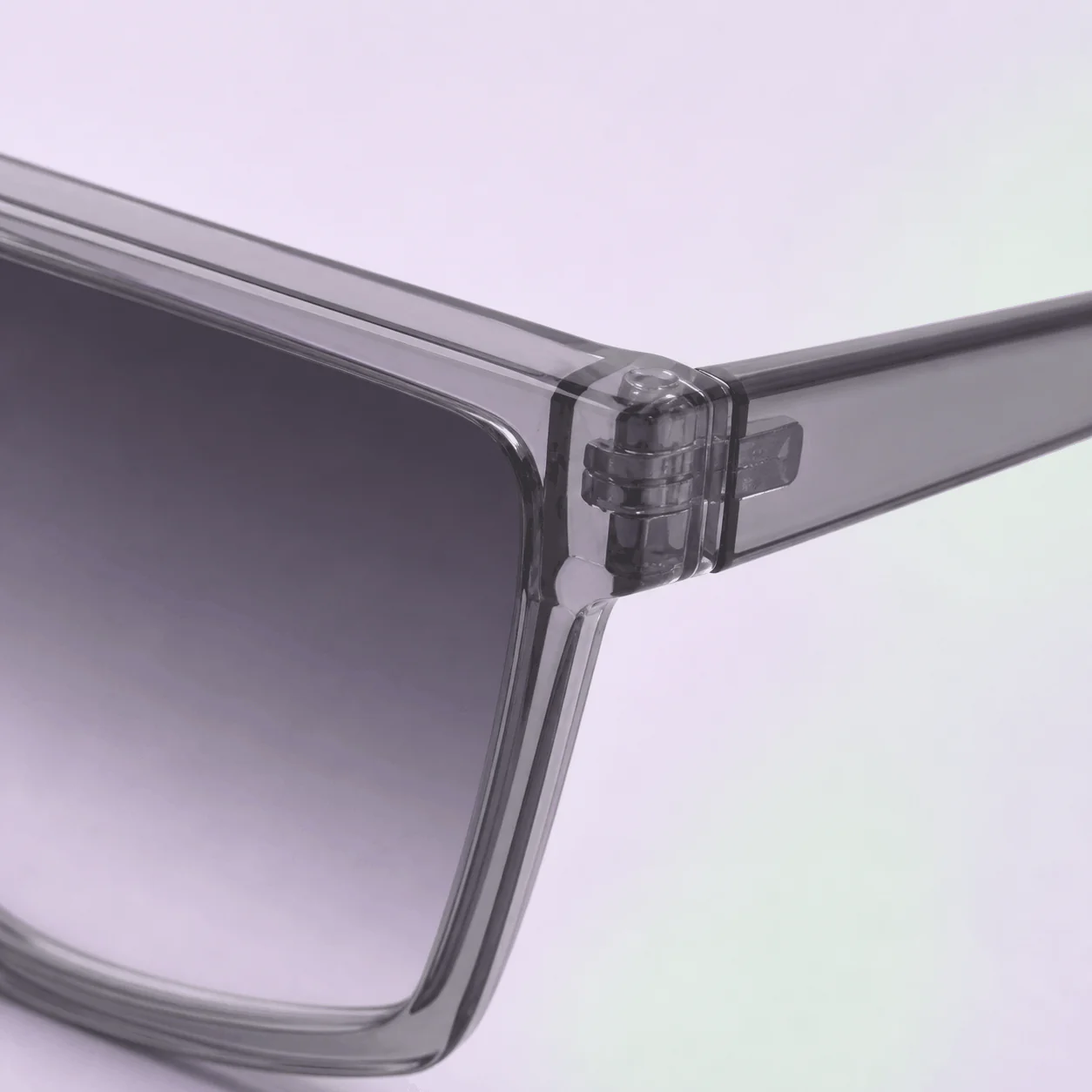 Arcade Shield Sunglasses - Smoke lifestyle view