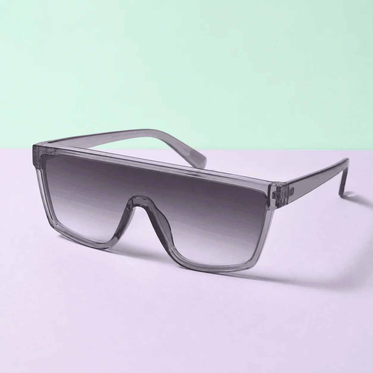 Arcade Shield Sunglasses - Smoke