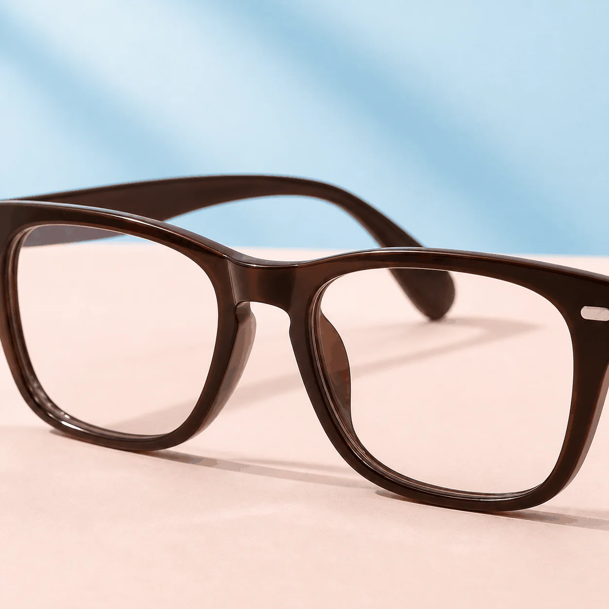 Archive Reader Glasses - Espresso construction view