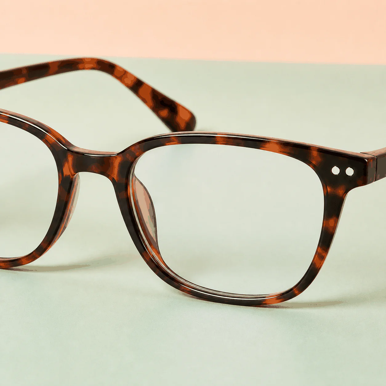 Beacon Blue Light Glasses - Tortoise construction view