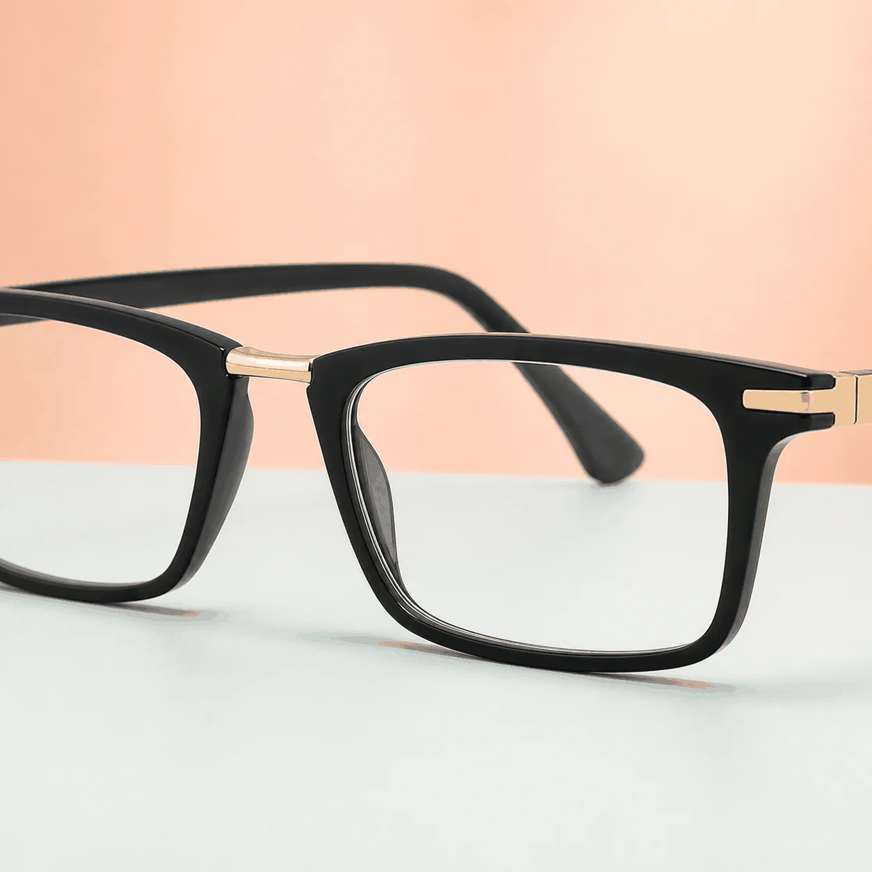 Editor Reader Glasses - Black Gold construction view
