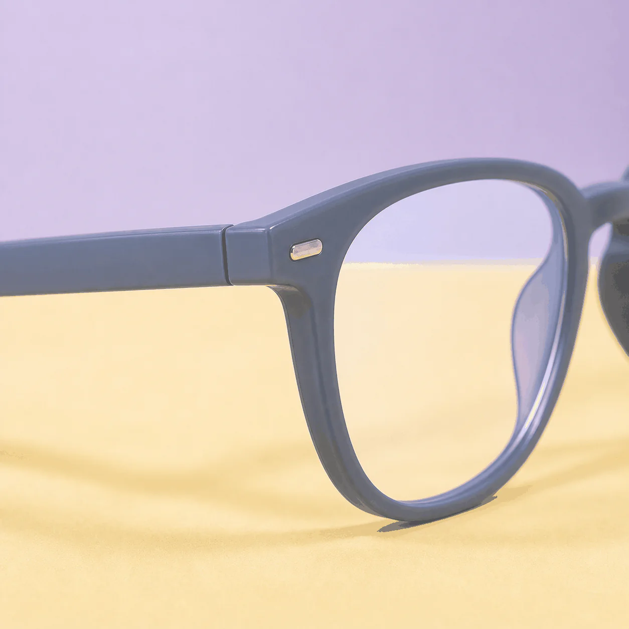 Loop Blue Light Glasses - Slate lifestyle view