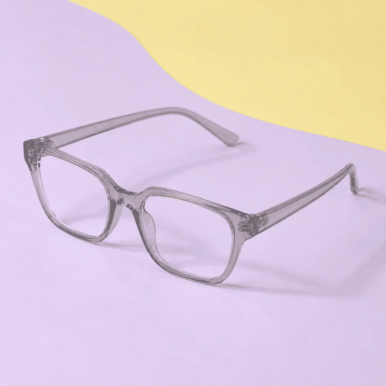 Meeting Reader Glasses - Clear Gray material detail