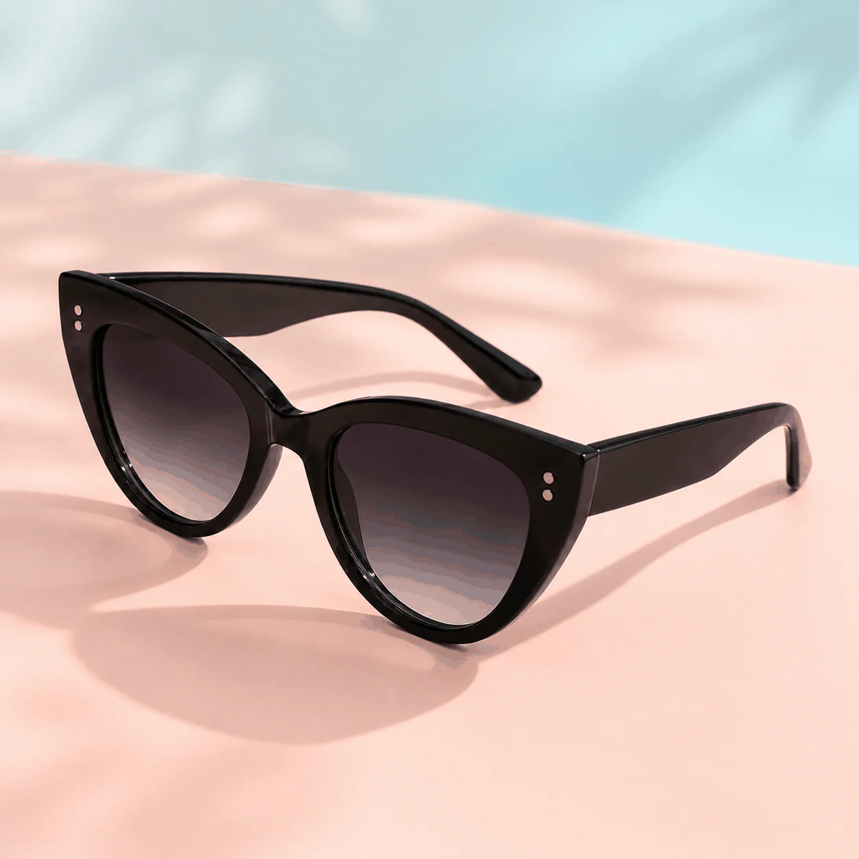 Muse Cat Eye Sunglasses - Black
