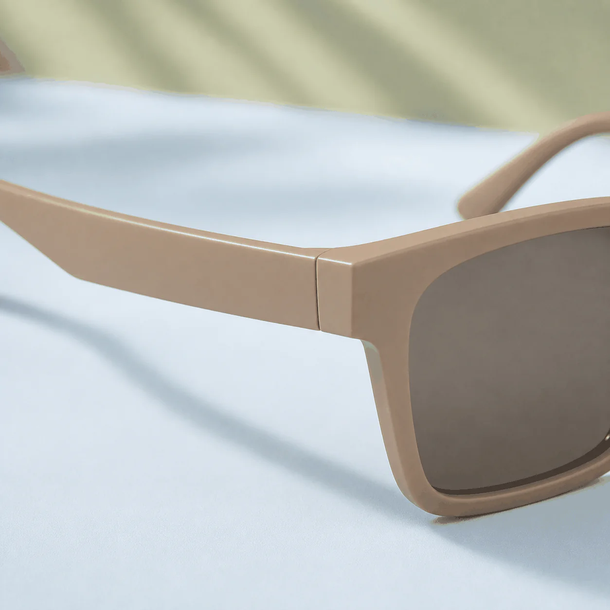Nomad Square Sunglasses - Taupe lifestyle view