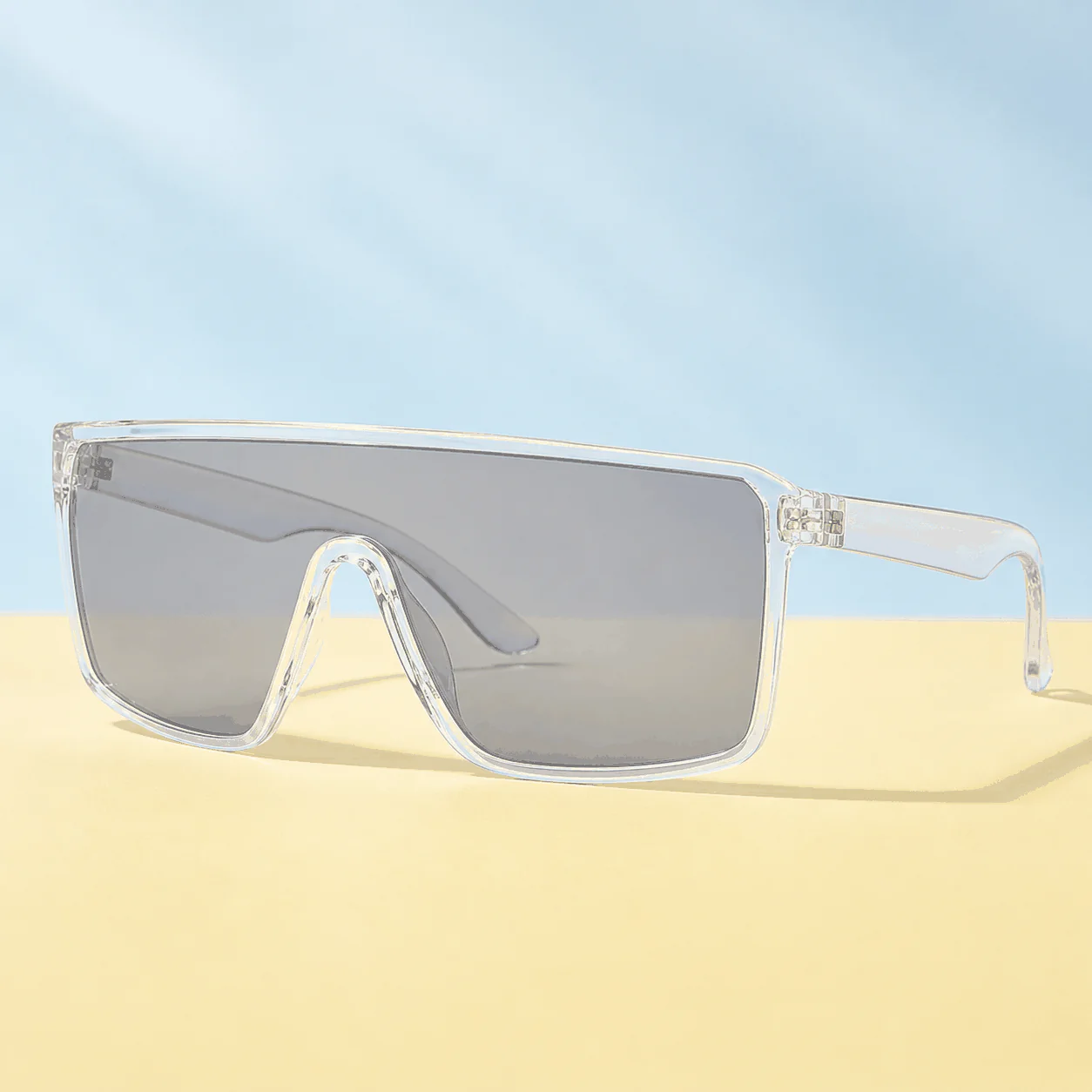 Nova Shield Sunglasses - Crystal