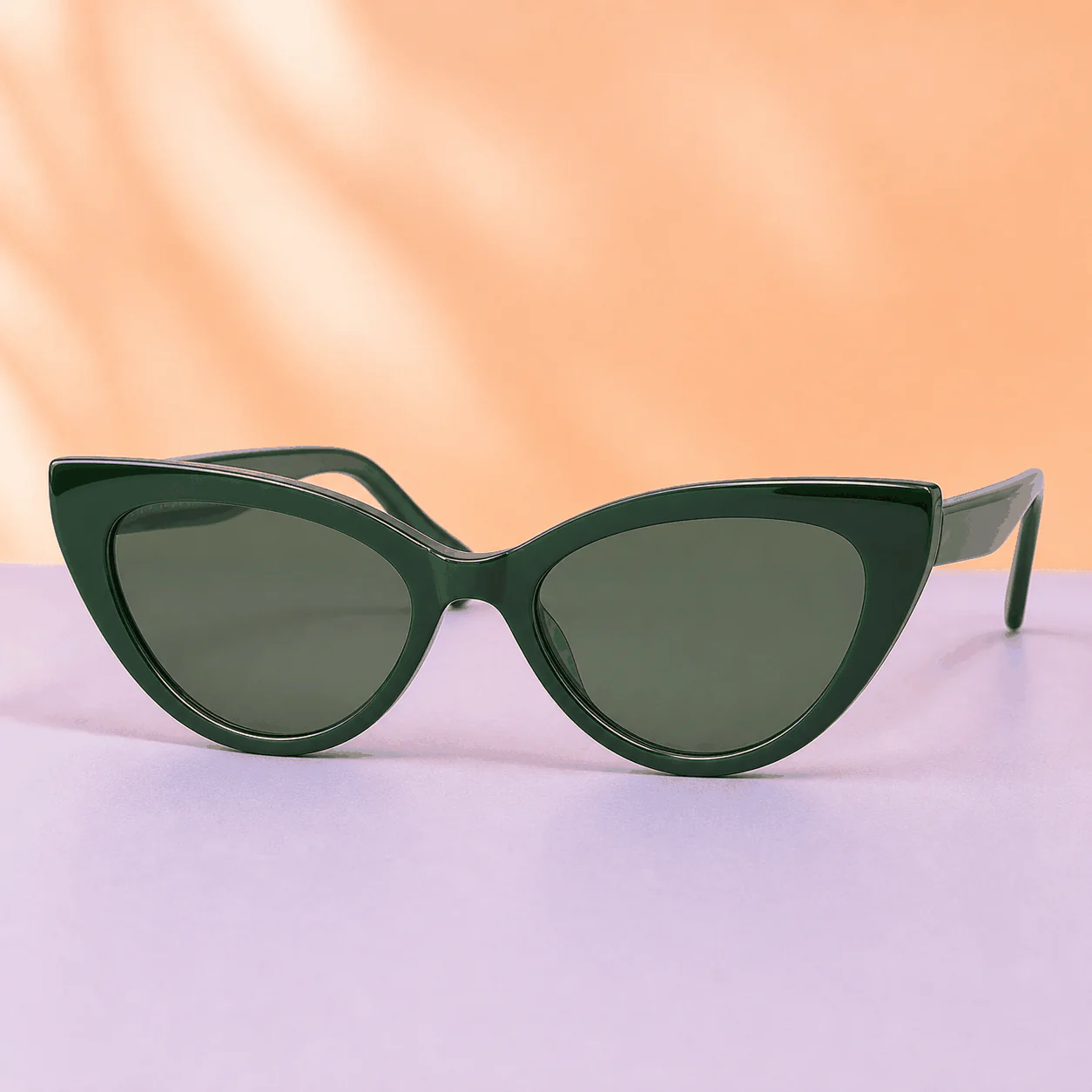 Palma Cat Eye Sunglasses - Green