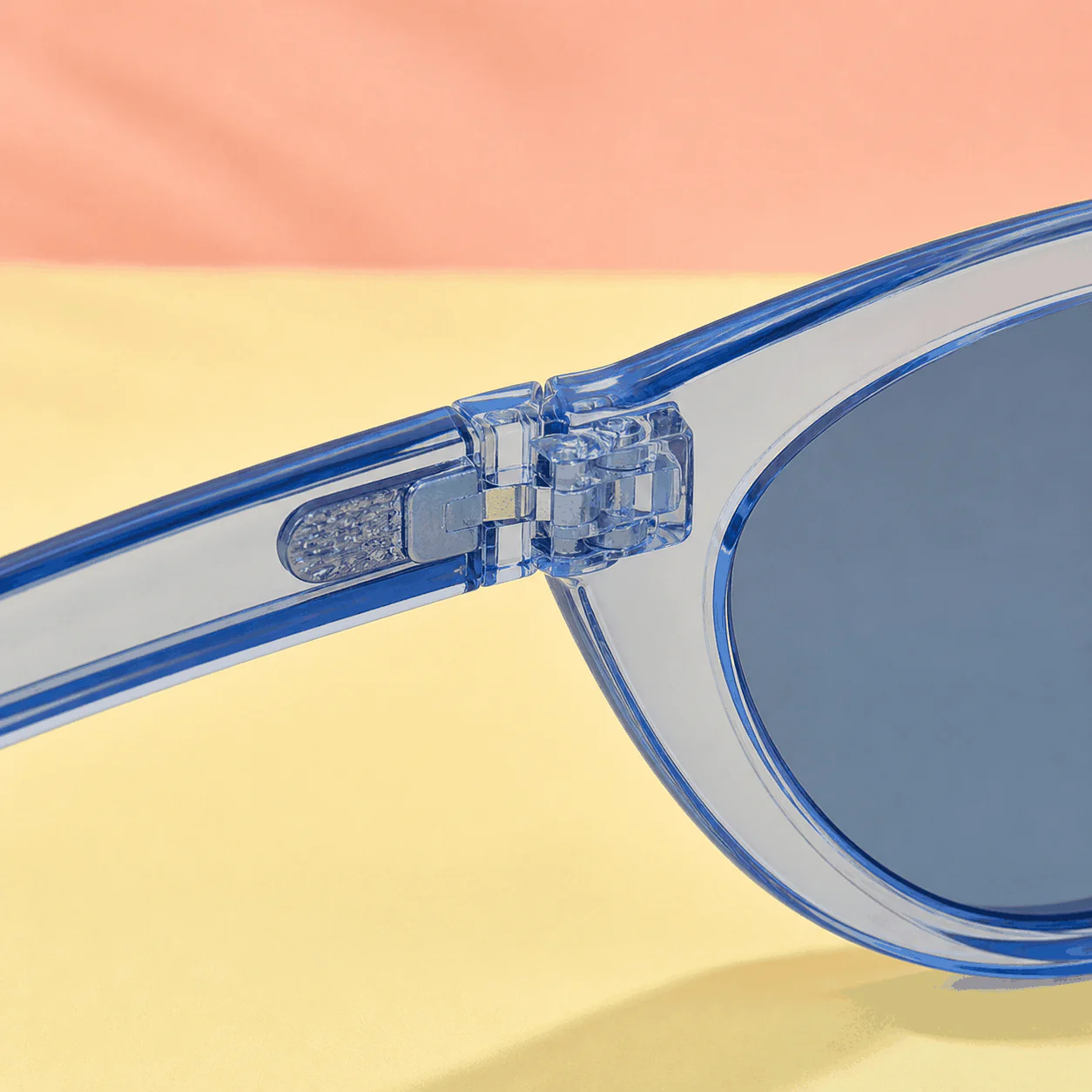 Seabright Cat Eye Sunglasses - Blue Crystal lifestyle view