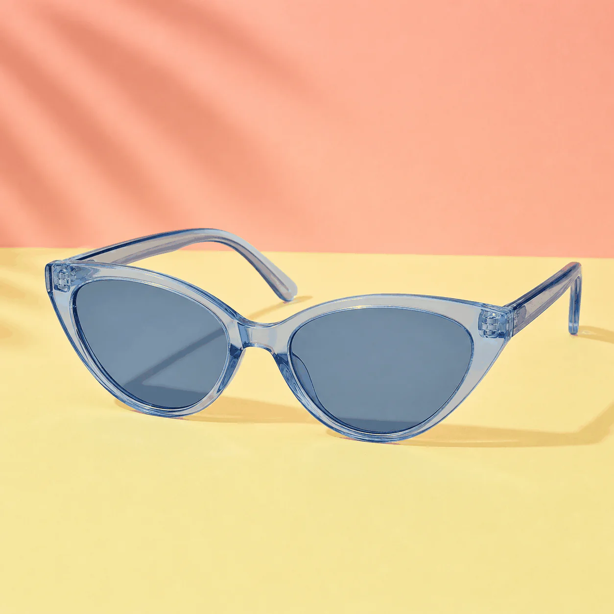 Seabright Cat Eye Sunglasses - Blue Crystal