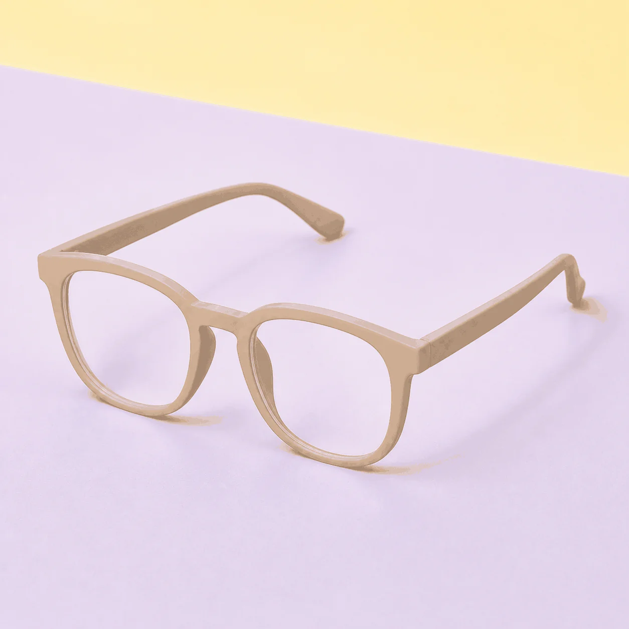 Studio Blue Light Glasses - Sand material detail